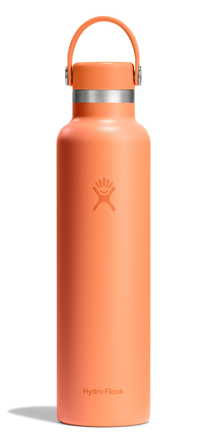 Hydro Flask Stainless Steel Standard Mouth Water Bottle with Flex Cap and Double-Wall Vacuum Insulation 840394214245