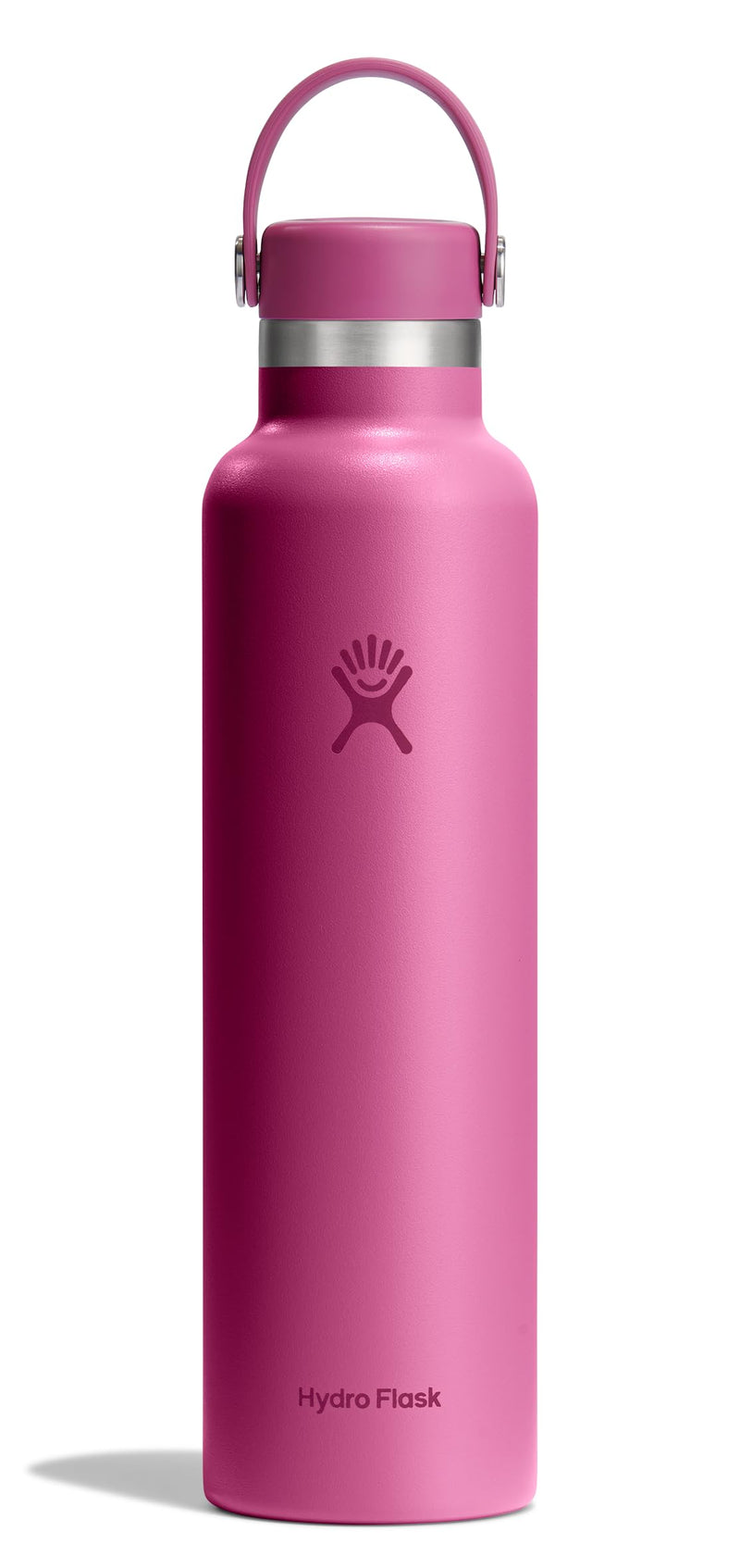 Hydro Flask Stainless Steel Standard Mouth Water Bottle with Flex Cap and Double-Wall Vacuum Insulation 810096859006