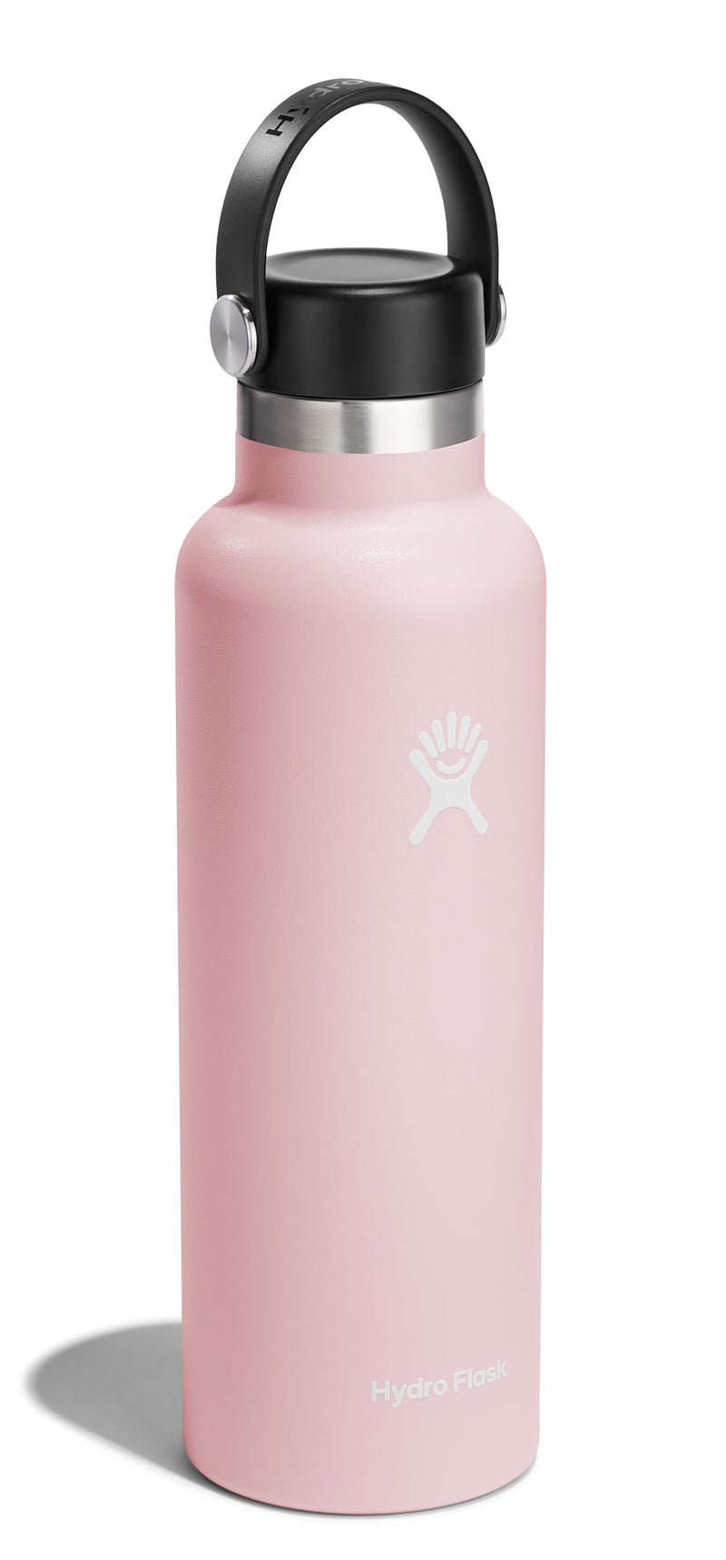 Hydro Flask Stainless Steel Standard Mouth Water Bottle with Flex Cap and Double-Wall Vacuum Insulation