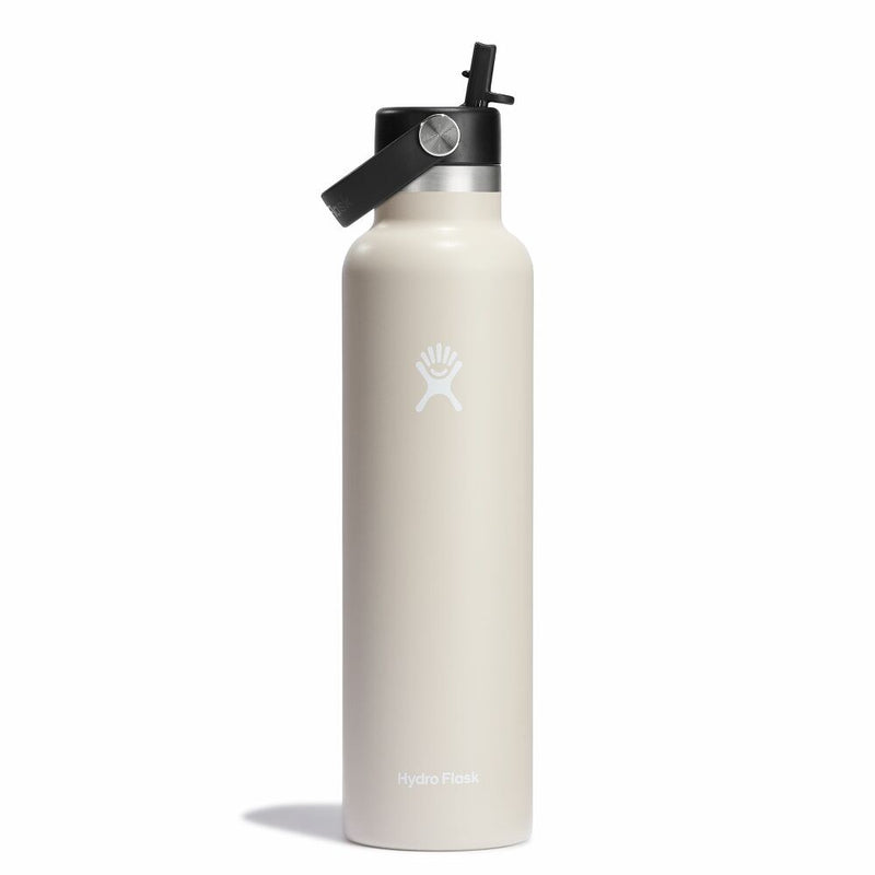 Hydro Flask Standard Mouth with Flex Straw Cap - 24 oz Water Bottles 810096851253