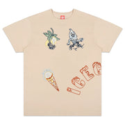 ICECREAM Consume S/S Knit Tee Men’s T-Shirts 193034100935 Free Shipping Worldwide