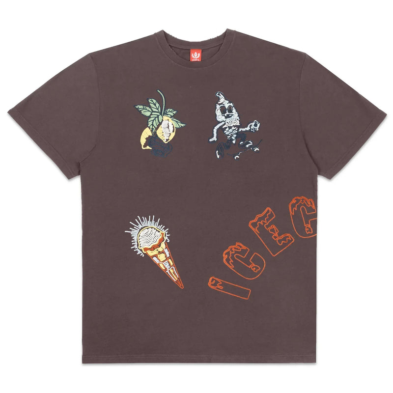 ICECREAM Consume S/S Knit Tee Men’s T-Shirts 193034100874 Free Shipping Worldwide