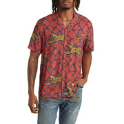 ICECREAM Reptile S/S Woven Shirt Men’s T-Shirts 193034097655 Free Shipping Worldwide