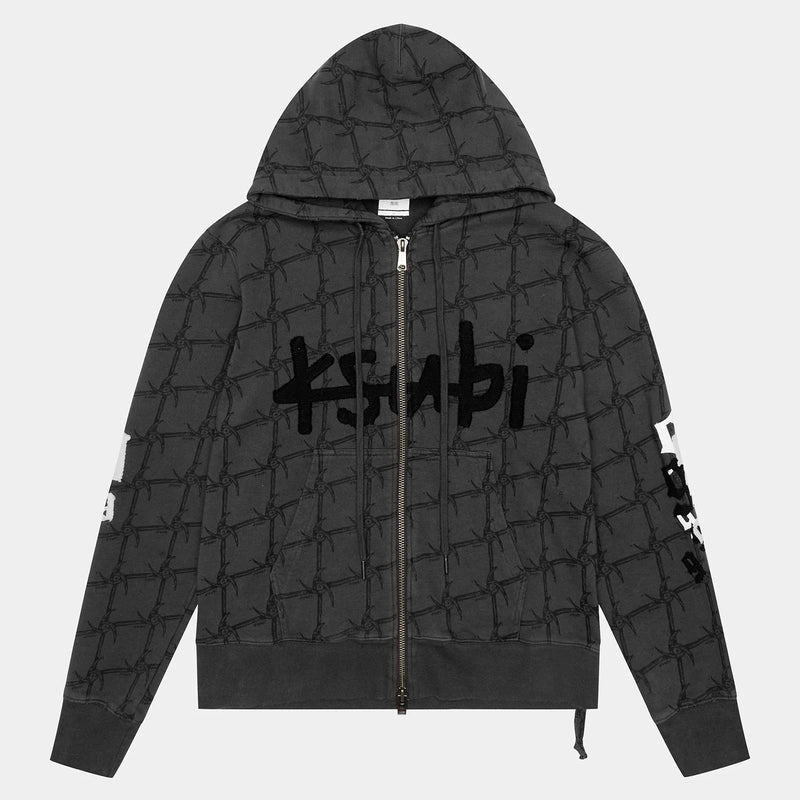 Ksubi 999 Zip Thru Kash Hoodie Men’s Hoodies KSUBI 9358214170561 Free Shipping Worldwide