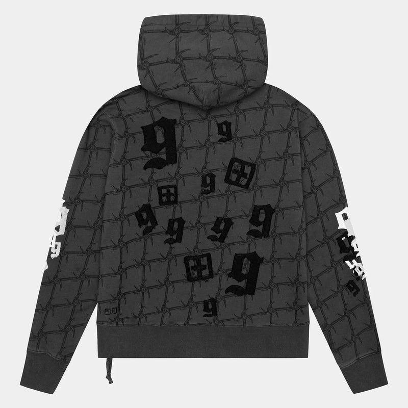 Ksubi 999 Zip Thru Kash Hoodie Men’s Hoodies KSUBI 9358214170561 Free Shipping Worldwide