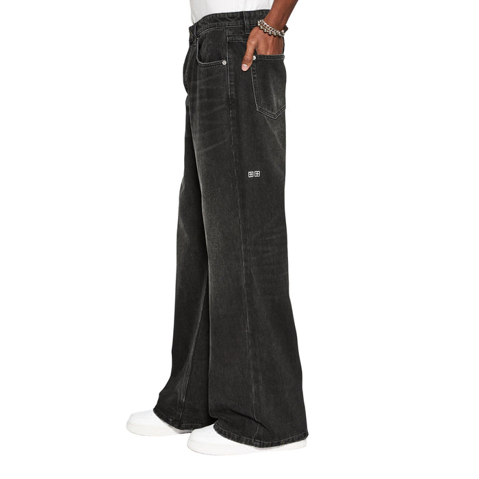 Ksubi Bronko Emblem Black Jean Men’s Pants KSUBI 9358214210304