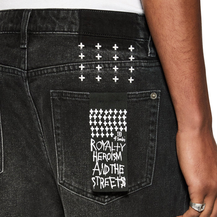 Ksubi Bronko Emblem Black Jean Men’s Pants KSUBI 9358214210304