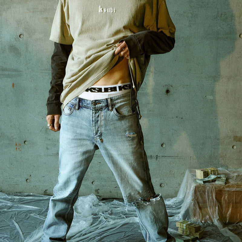 Ksubi Mens Dreaming Biggie S/S Tee Outback Tees KSUBI 9358214111984 Free Shipping Worldwide