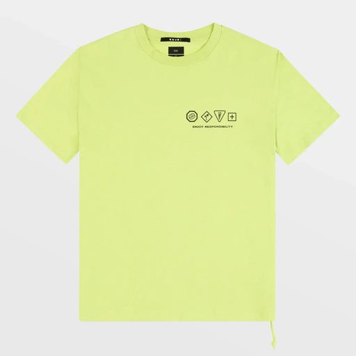 Ksubi Mens Enjoy Biggie S/S Tee Daylight Tees KSUBI 9358214111809 Free Shipping Worldwide