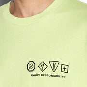 Ksubi Mens Enjoy Biggie S/S Tee Daylight Tees KSUBI 9358214111809 Free Shipping Worldwide