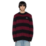 Ksubi Rugged Mohair Knit Crewneck Ox Sweater Men’s Sweaters KSUBI 9358214314224
