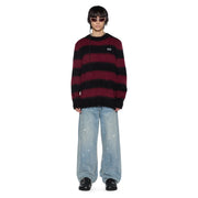 Ksubi Rugged Mohair Knit Crewneck Ox Sweater Men’s Sweaters KSUBI