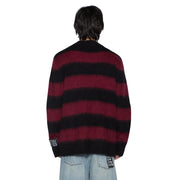 Ksubi Rugged Mohair Knit Crewneck Ox Sweater Men’s Sweaters KSUBI