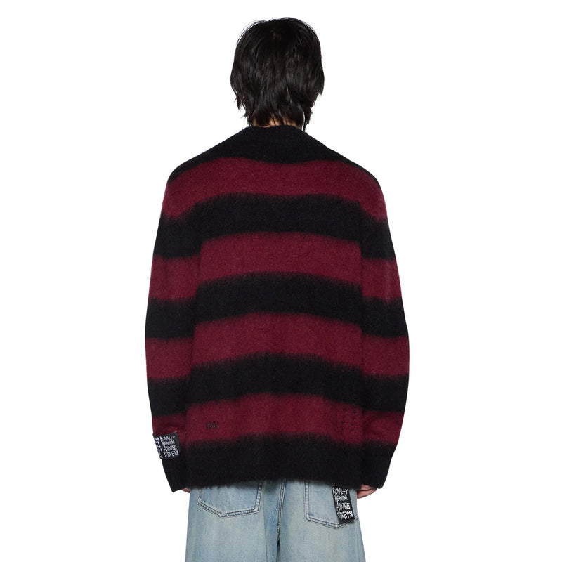 Ksubi Rugged Mohair Knit Crewneck Ox Sweater Men’s Sweaters KSUBI