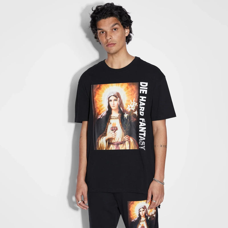 Ksubi Mens Saint Biggie S/S Tee Tees KSUBI 9358214037512 Free Shipping Worldwide
