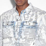 Ksubi Scorpio Kollage Icey L/S Shirt Men’s Shirts KSUBI 489368 Free Shipping Worldwide