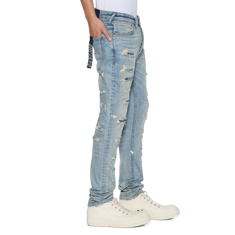 Ksubi Van Winkle Scatter Blue Jean Men’s Pants KSUBI 9358214311728
