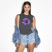 Ksubi Womens Cyberflora Tank Tops KSUBI 9358214091958 Free Shipping Worldwide