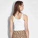 Ksubi Womens Imprint Cropped Arise Tank Tops KSUBI 9358214046798 Free Shipping Worldwide