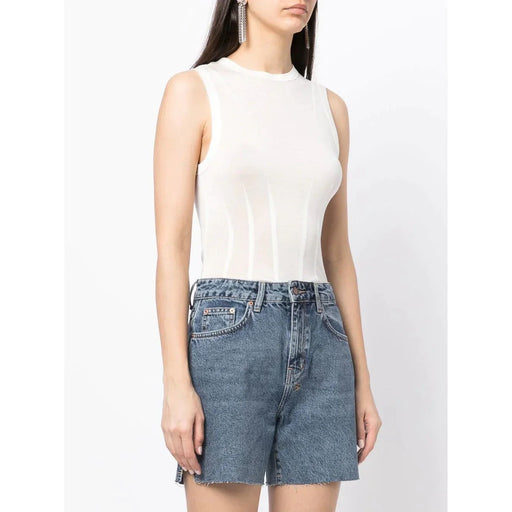 Ksubi Womens Restrict Corset Bodysuit Bodysuits KSUBI 9358214040345 Free Shipping Worldwide