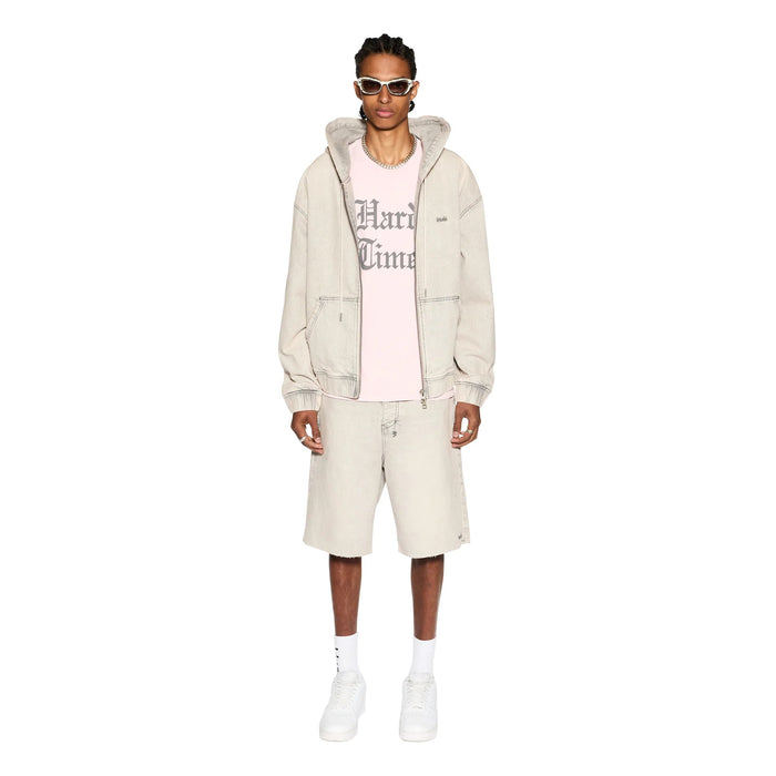 Ksubi Zipped Denim Hoodie Pluto Men’s Hoodies KSUBI 9358214214340