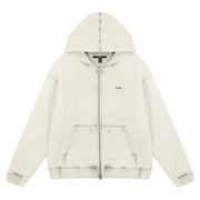 Ksubi Zipped Denim Hoodie Pluto Men’s Hoodies KSUBI 9358214214340