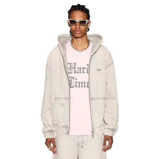 Ksubi Zipped Denim Hoodie Pluto Men’s Hoodies KSUBI 9358214214340