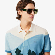 Lacoste Men’s Classic Fit Printed Petit Piqué Polo Shirts