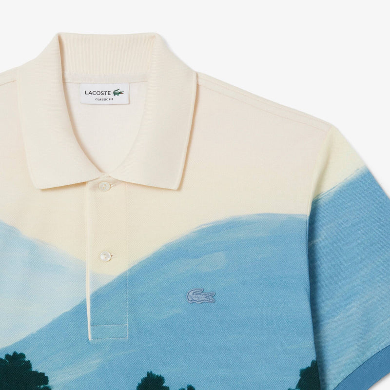 Lacoste Men’s Classic Fit Printed Petit Piqué Polo Shirts