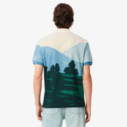 Lacoste Men’s Classic Fit Printed Petit Piqué Polo Shirts