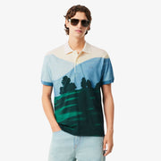 Lacoste Men’s Classic Fit Printed Petit Piqué Polo Shirts