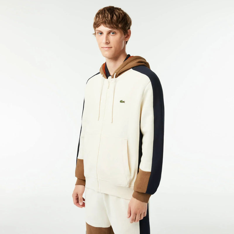 Lacoste Men’s Colorblock Hoodie Hoodies 195750640900 Free Shipping Worldwide
