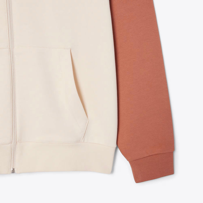 Lacoste Men’s Zip-Up Colorblock Hoodie Hoodies