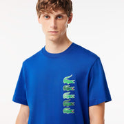 Lacoste Men’s Regular Fit Iconic Croc T-Shirt T-Shirts 195750626430 Free Shipping Worldwide