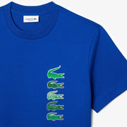 Lacoste Men’s Regular Fit Iconic Croc T-Shirt T-Shirts 195750626430 Free Shipping Worldwide