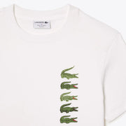 Lacoste Men’s Regular Fit Iconic Croc T-Shirt T-Shirts 195750626430 Free Shipping Worldwide