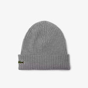 Lacoste Unisex Ribbed Wool Beanie Hats 195750118270 Free Shipping Worldwide