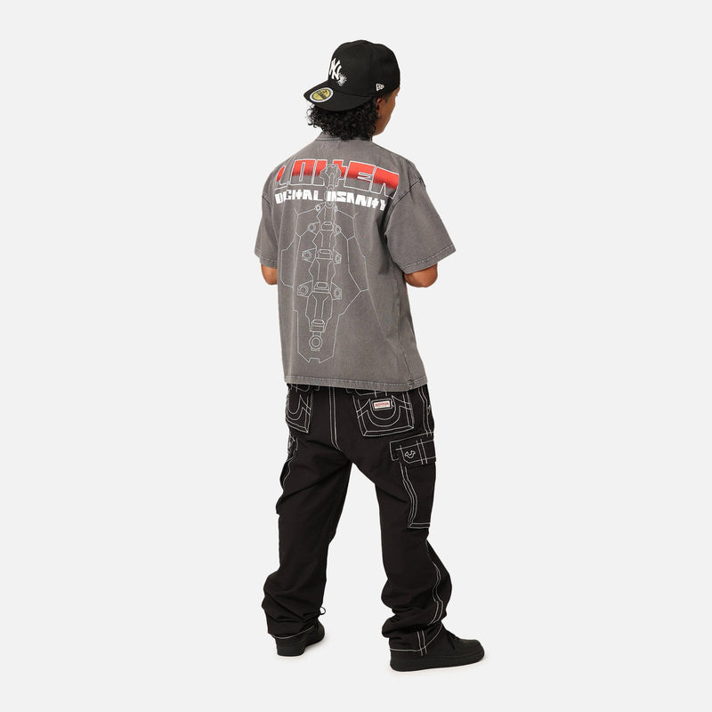 Loiter Digital Insanity Vintage T-Shirt Men’s T-Shirts LOITER 9359936088226