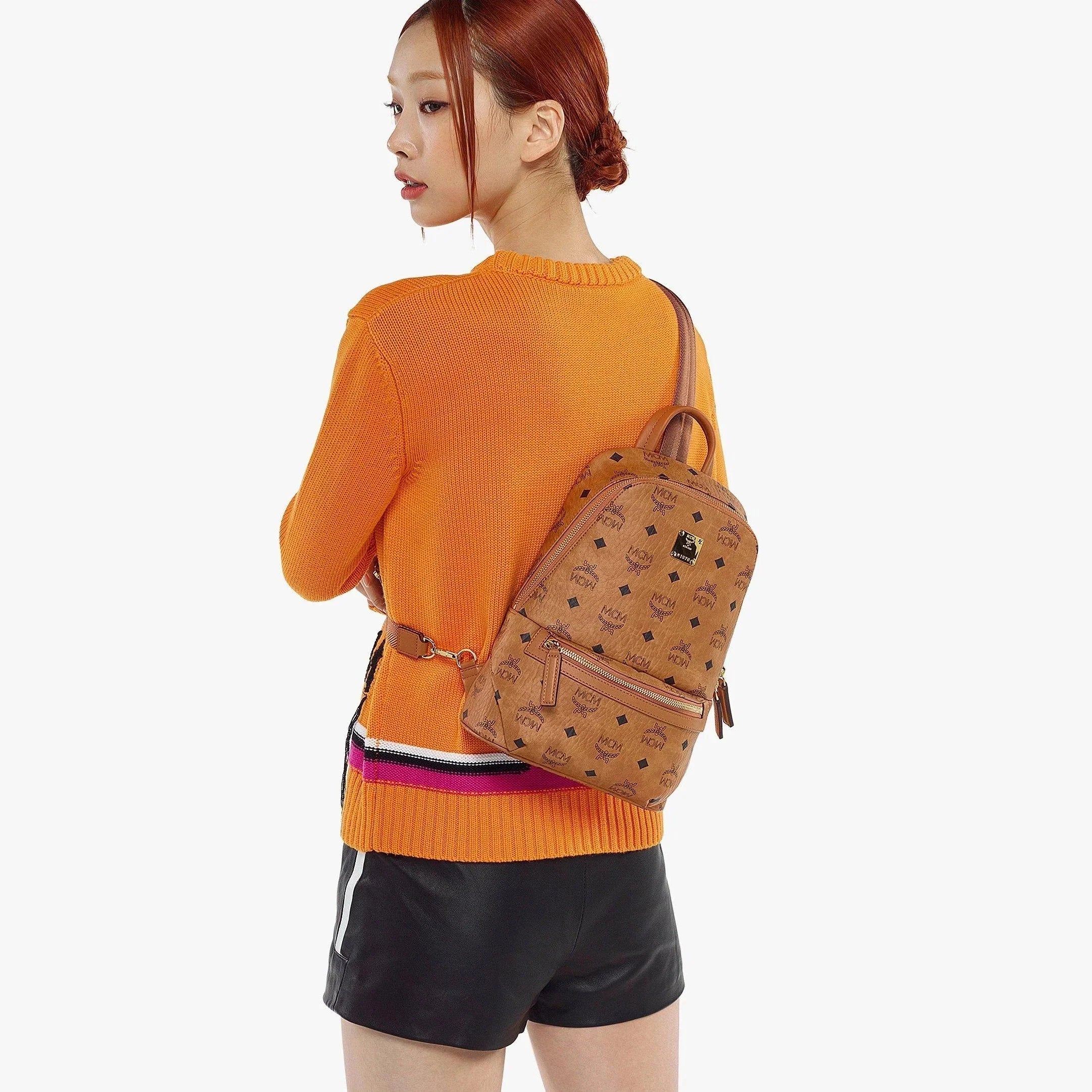 MCM スリングバッグ Metro Fusion - MCM Aren Sling Bag in Visetos - Backpacks
