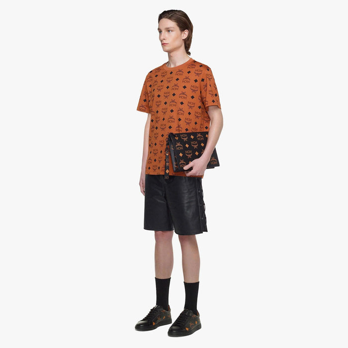MCM Aren Wristlet Zip Pouch in Maxi Visetos Unisex Handbags 8809865501507 Free Shipping Worldwide