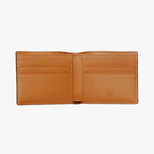 MCM Bifold Wallet in Visetos Original Mens Wallets 8809675901368 Free Shipping Worldwide