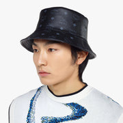 MCM Bucket Hat in Visetos Mens Hats 8809735041706 Free Shipping Worldwide