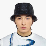 MCM Bucket Hat in Visetos Mens Hats 8809735041706 Free Shipping Worldwide