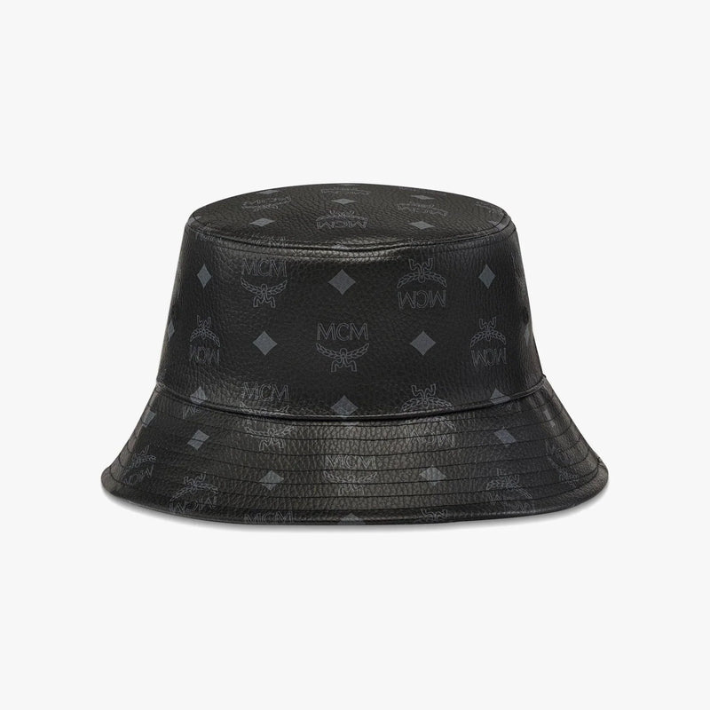 MCM Bucket Hat in Visetos Mens Hats 8809735041706 Free Shipping Worldwide
