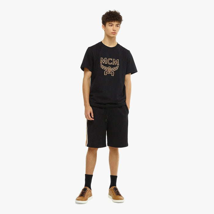 MCM Mens Classic Logo T-Shirt in Organic Cotton Tees 8809675935073 Free Shipping Worldwide