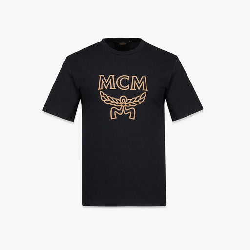 MCM Mens Classic Logo T-Shirt in Organic Cotton Tees 8809675935073 Free Shipping Worldwide