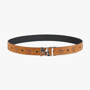 MCM Claus Epoxy M Reversible Belt 1.5” in Visetos Belts 8809735046541 Free Shipping Worldwide