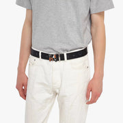 MCM Claus Epoxy M Reversible Belt 1.5” in Visetos Belts 8809735046541 Free Shipping Worldwide