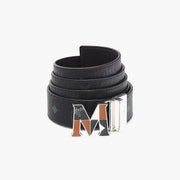 MCM Claus Epoxy M Reversible Belt 1.5” in Visetos Belts 8809735046534 Free Shipping Worldwide