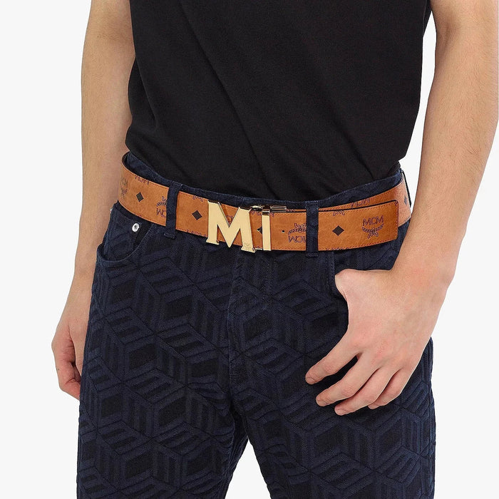 MCM Claus M Reversible Belt in Visetos